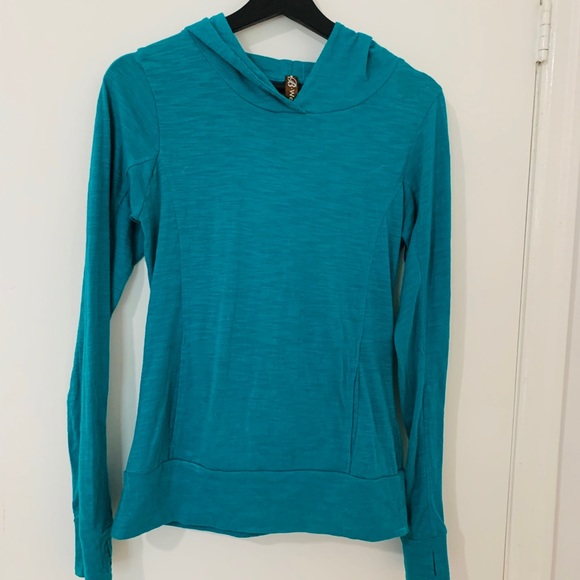 Sporty Blue Hoodie - Picture 4 of 10